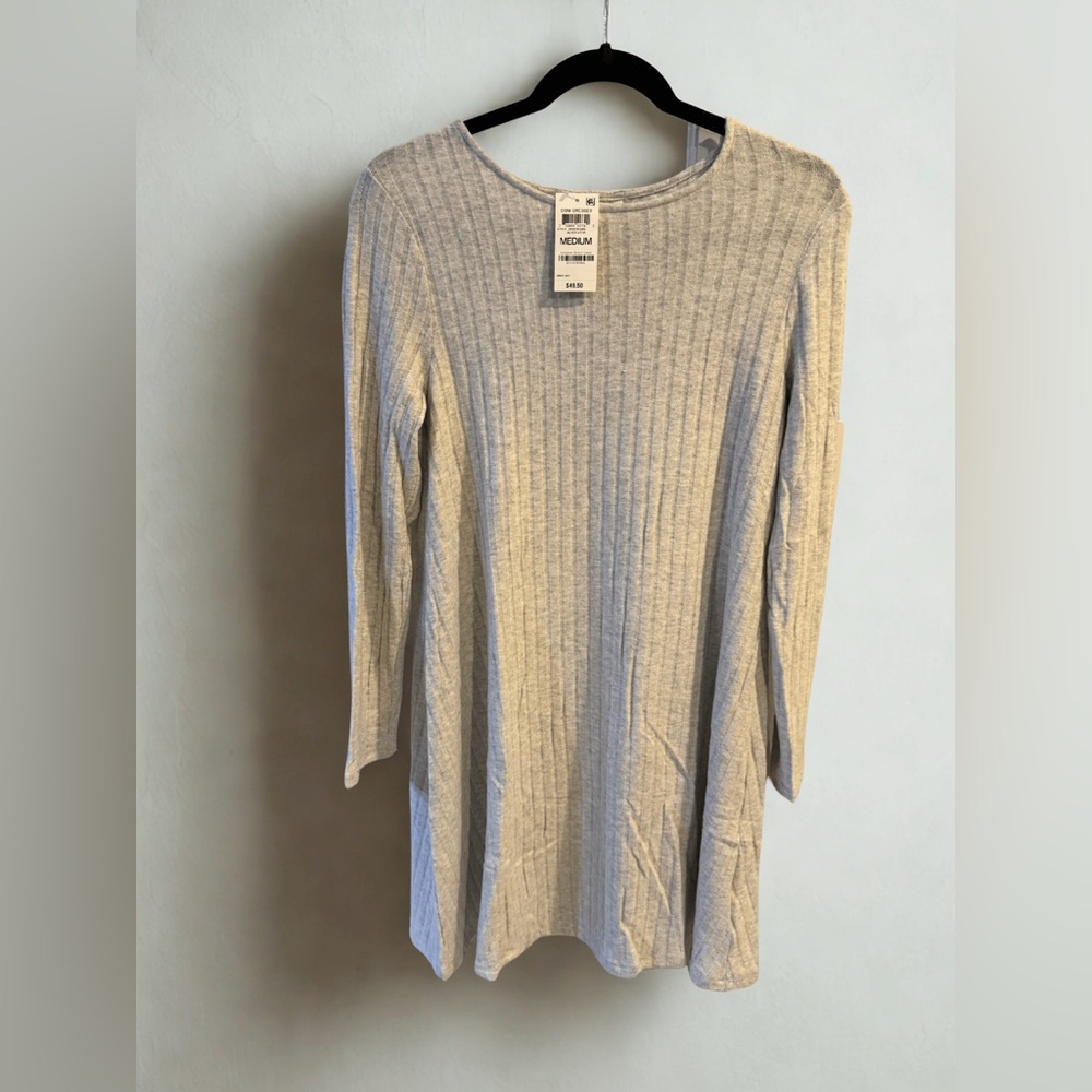 Style & Co. Ribbed Knit Casual Dress Medium New with Tags